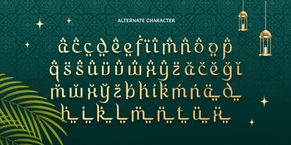 Riyad Malik Font Poster 9