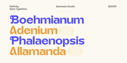 Refinity Font Poster 4