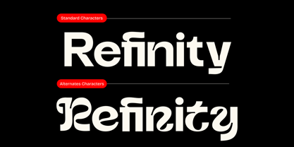 Refinity Font Poster 5