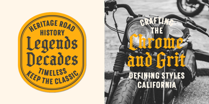 Astern Shade Font Poster 4