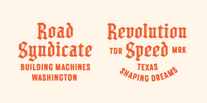 Astern Shade Font Poster 2