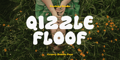 Qizzle Floof Font Poster 1