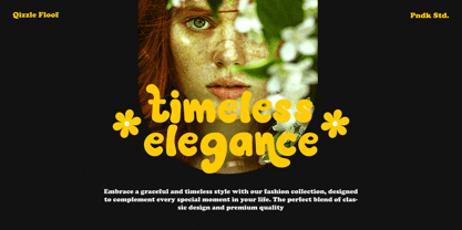 Qizzle Floof Font Poster 6