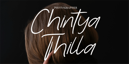 CF Vellithia Style Font Poster 3