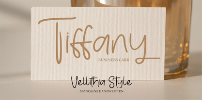 CF Vellithia Style Font Poster 8