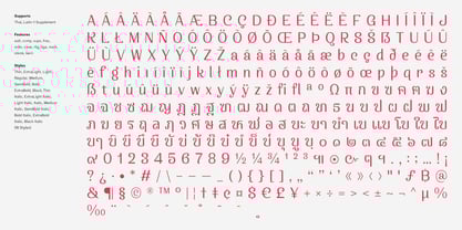 Wanlamai Font Poster 9