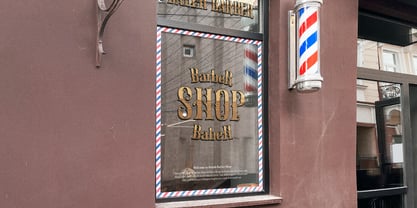 Belion Radego Font Poster 8