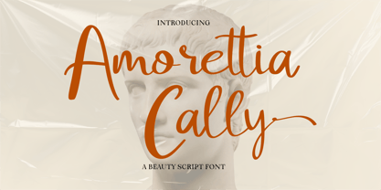CF Amorettia Cally Font Poster 1