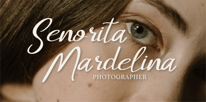 CF Amorettia Cally Font Poster 7