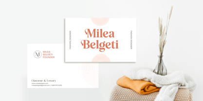 Loviena Font Poster 10