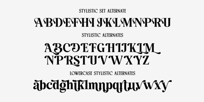 Loviena Font Poster 13