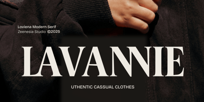 Loviena Font Poster 7