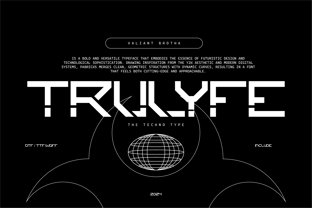 TruLyfe Font Poster 1