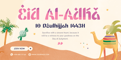 Arabian Font Poster 7