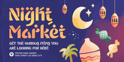 Arabian Font Poster 8