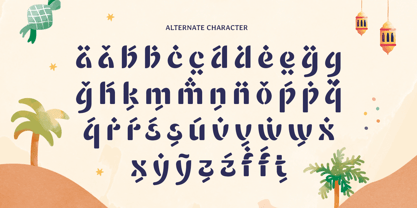 Arabian Font Poster 9