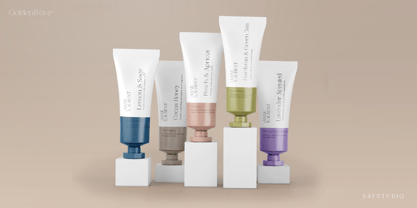 Golden Wave Font Poster 9