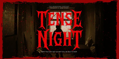 Frost Scream Font Poster 3