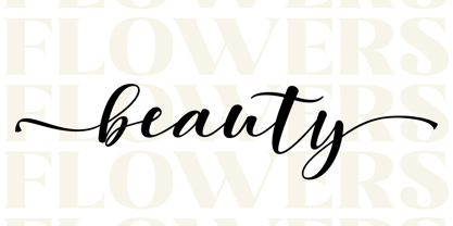 Ellovia Font Poster 2