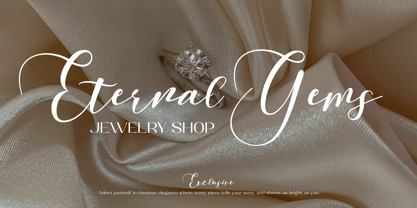 Ellovia Font Poster 10