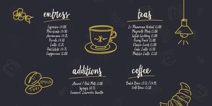 Great Harvest Font Poster 3