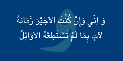 Damascus Pro Font Poster 4