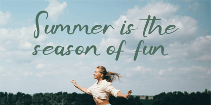 CF Dashing Twist Font Poster 4