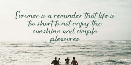 CF Dashing Twist Font Poster 2