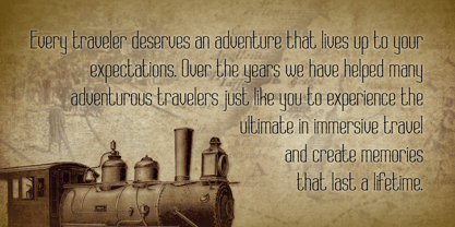 Steamism Font Poster 5