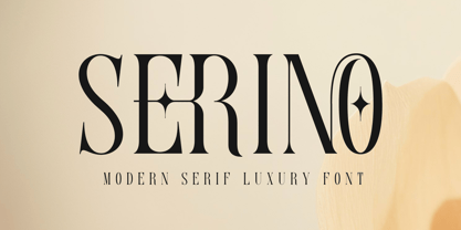 Serino Font Poster 1