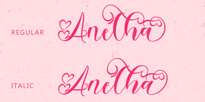 Valentine Bellia Font Poster 2