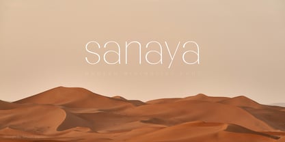 Shanaya Font Poster 1