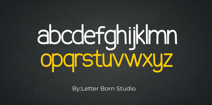 Latonate Font Poster 5