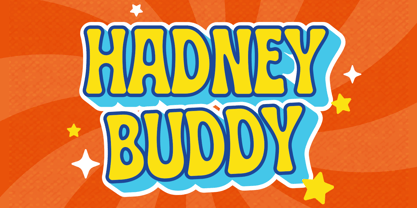 Hadney Buddy Font Poster 1