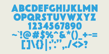 Fortune Mouner Font Poster 9