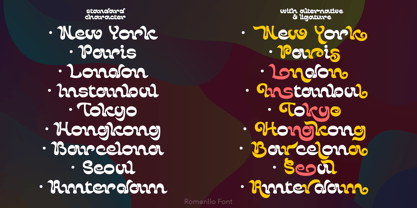 Romerillo Font Poster 14