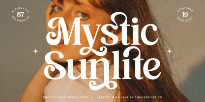 Mystic Sunlite Font Poster 1