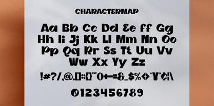 Rustie Font Poster 5