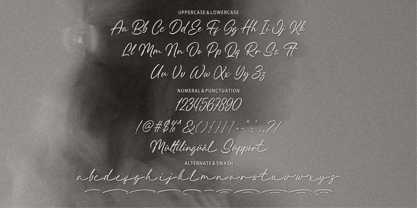 Fasthin Font Poster 8
