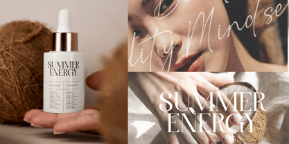 Eilaria Font Poster 3