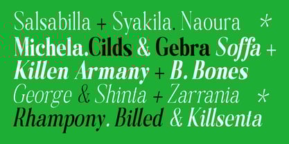 Muthilena Gothic Font Poster 5