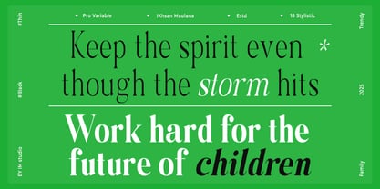 Muthilena Gothic Font Poster 10