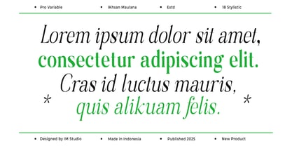 Muthilena Gothic Font Poster 2