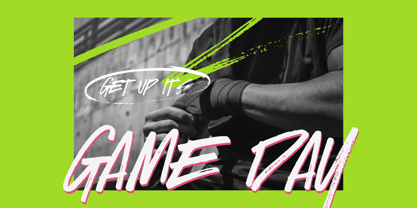 Wave Block Font Poster 5