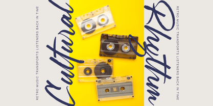 Mention Roberto Font Poster 10