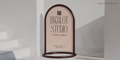 Tebranos Font Poster 10