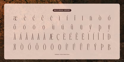 Tebranos Font Poster 12