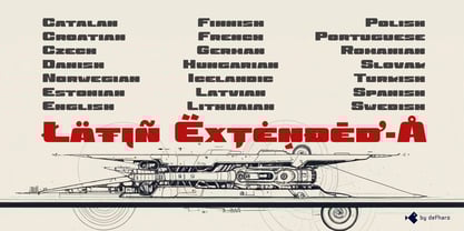 Kaput Caps Font Poster 11