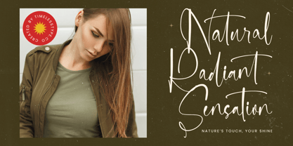 Delicately Font Poster 13