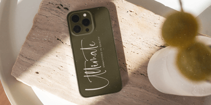 Delicately Font Poster 5